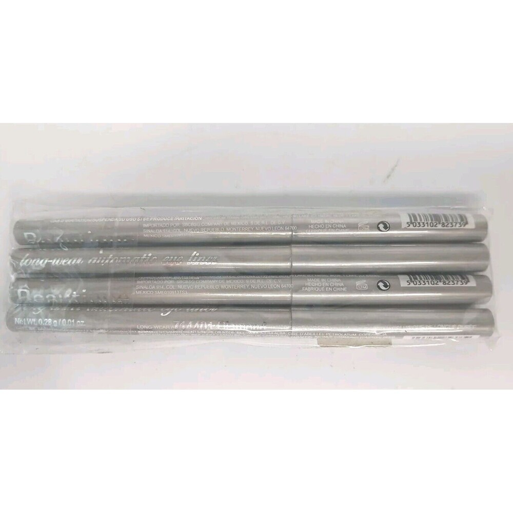 Beautique Long Wear Automatic Eyeliner - Diamond (Silver / Lot of 4) - Sealed